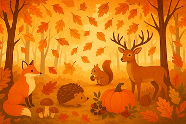 Collectie van lesmaterialen met onderwerp Herfst van auteur JufkeSarah